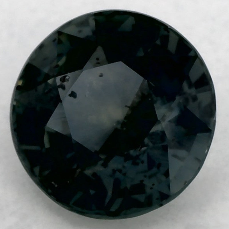 1.99 Carat Round Natural Green Sapphire