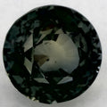 2.00 Carat Round Natural Green Sapphire