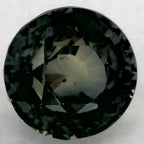 2.00 Carat Round Natural Green Sapphire