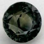 2.00 Carat Round Natural Green Sapphire