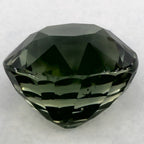 2.03 Carat Round Natural Green Sapphire