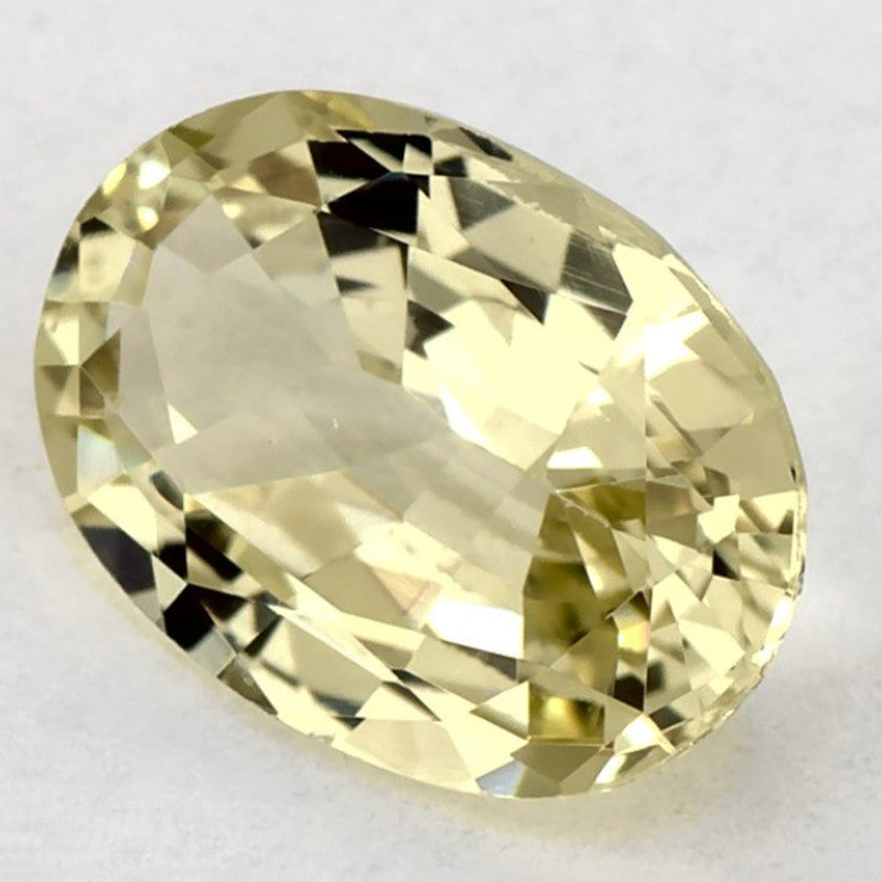 1.24 Carat Oval Natural Green Sapphire