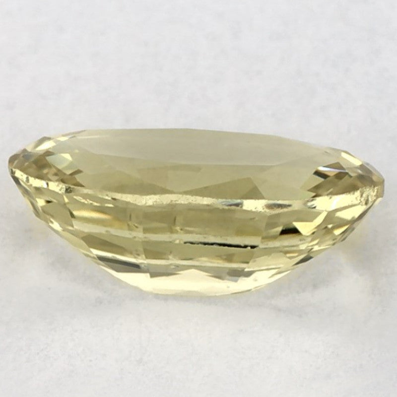 1.24 Carat Oval Natural Green Sapphire