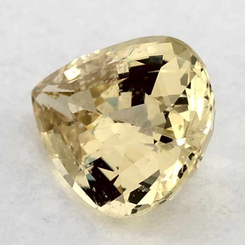 1.95 Carat Pear Natural Yellow Sapphire