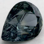 1.22 Carat Pear Natural Green Sapphire