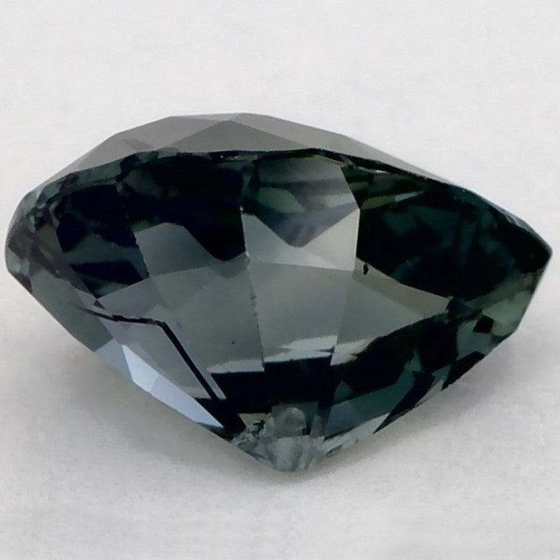 1.22 Carat Pear Natural Green Sapphire