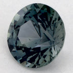 1.05 Carat Round Natural Green Sapphire