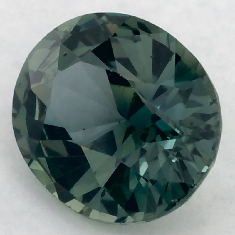 1.16 Carat Oval Natural Green Sapphire