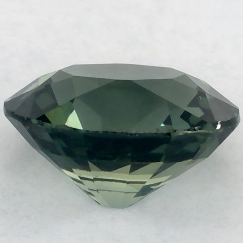 1.16 Carat Oval Natural Green Sapphire