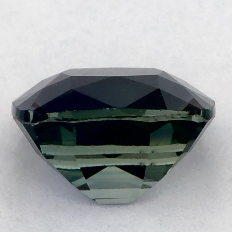 1.01 Carat Cushion Natural Green Sapphire