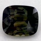 1.07 Carat Cushion Natural Green Sapphire