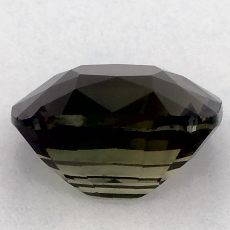 1.07 Carat Cushion Natural Green Sapphire
