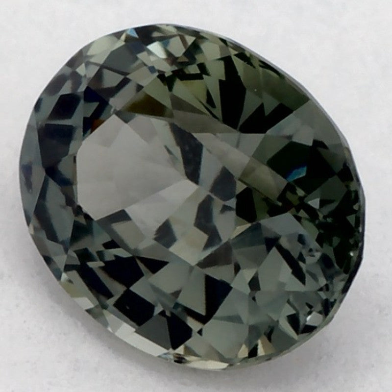 1.11 Carat Oval Natural Green Sapphire