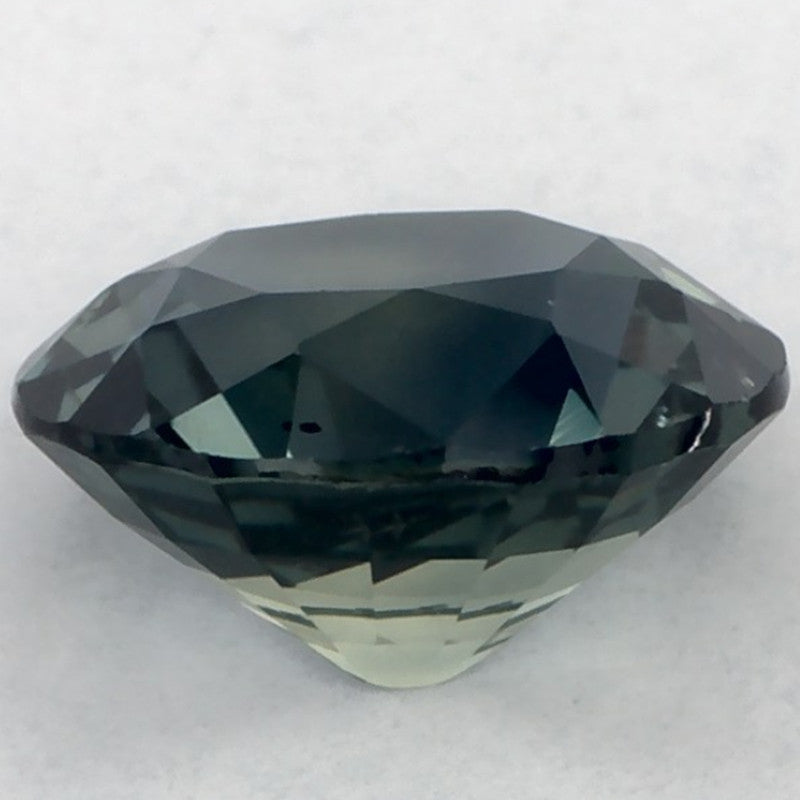 1.27 Carat Oval Natural Green Sapphire