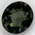1.12 Carat Oval Natural Green Sapphire