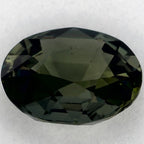 1.12 Carat Oval Natural Green Sapphire