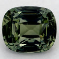 1.27 Carat Cushion Natural Green Sapphire