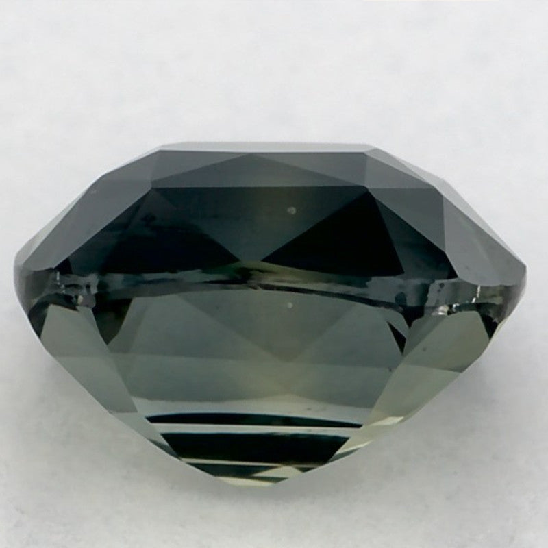 1.27 Carat Cushion Natural Green Sapphire