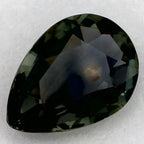 1.01 Carat Pear Natural Green Sapphire