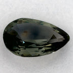 1.01 Carat Pear Natural Green Sapphire