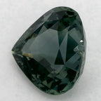 1.60 Carat Heart Natural Green Sapphire