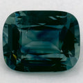 2.74 Carat Cushion Natural Green Sapphire