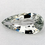 1.89 Carat Pear Natural Green Sapphire