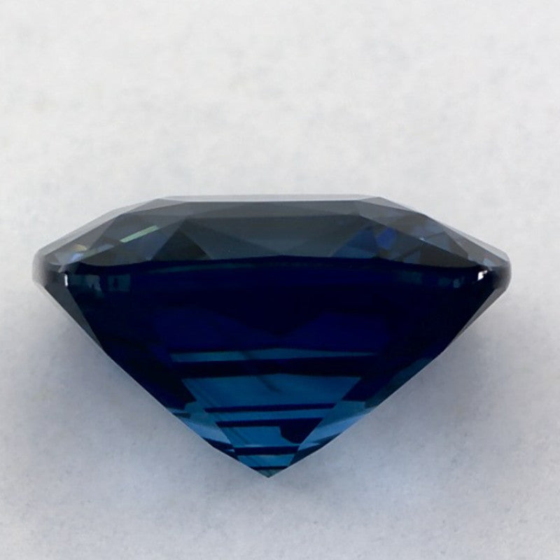 3.80 Carat Cushion Natural Blue Sapphire