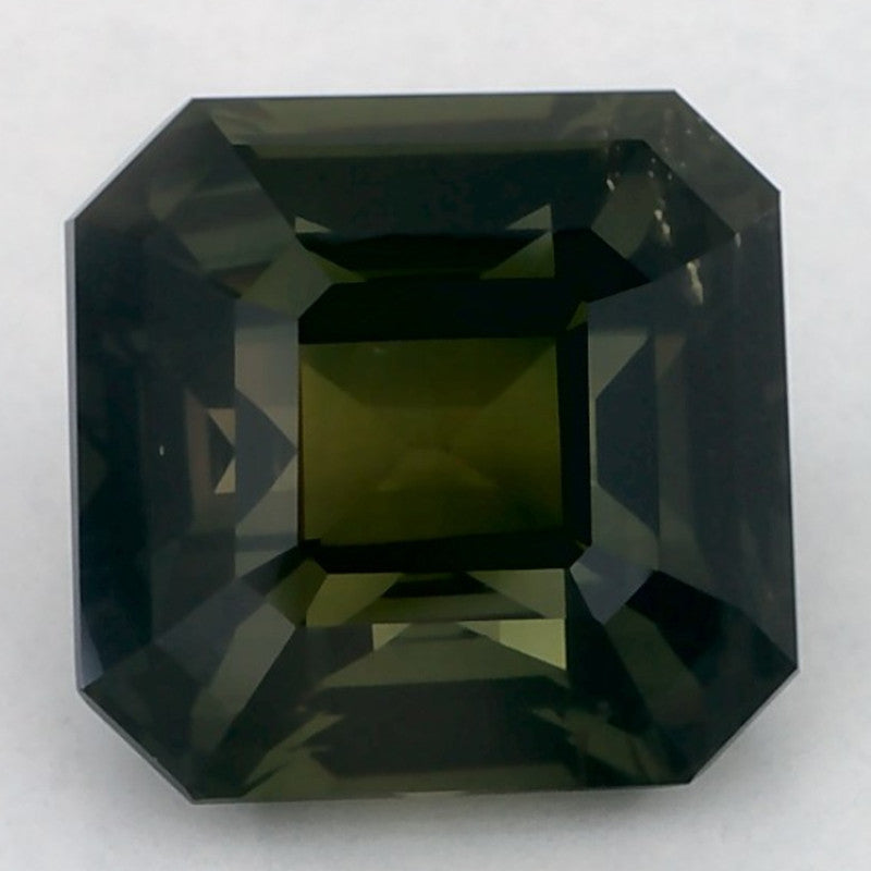 3.53 Carat Emerald Natural Green Sapphire