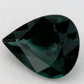 2.47 Carat Pear Natural Green Sapphire