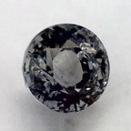 3.68 Carat Round Natural Green Sapphire