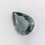 4.12 Carat Pear Natural Green Sapphire
