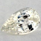 5.39 Carat Pear Natural Green Sapphire