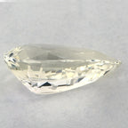 5.39 Carat Pear Natural Green Sapphire