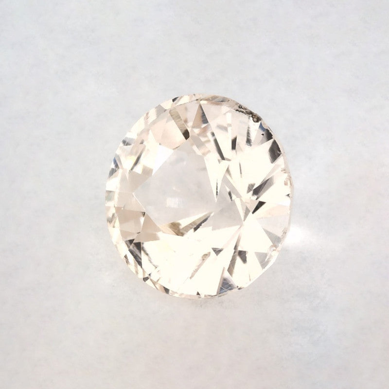 1.21 Carat Round Natural Yellow Sapphire