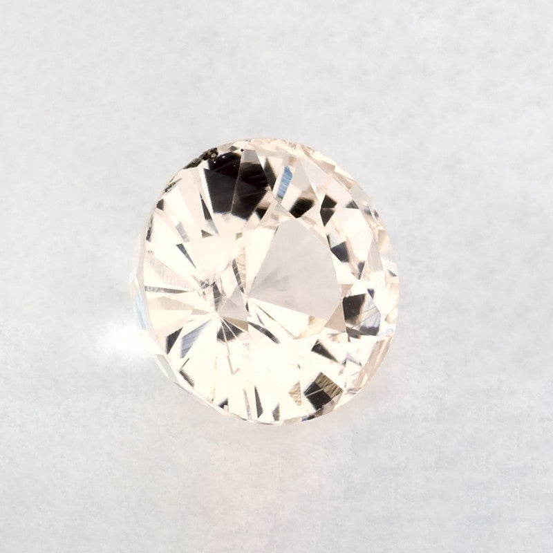 1.21 Carat Round Natural Yellow Sapphire