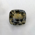 3.52 Carat Cushion Natural Green Sapphire