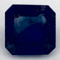 1.75 Carat Asscher Natural Blue Sapphire