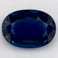 0.72 Carat Oval Natural Blue Sapphire