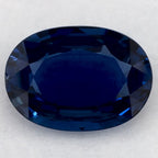 0.72 Carat Oval Natural Blue Sapphire