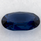 0.72 Carat Oval Natural Blue Sapphire
