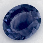 6.84 Carat Oval Natural Blue Sapphire