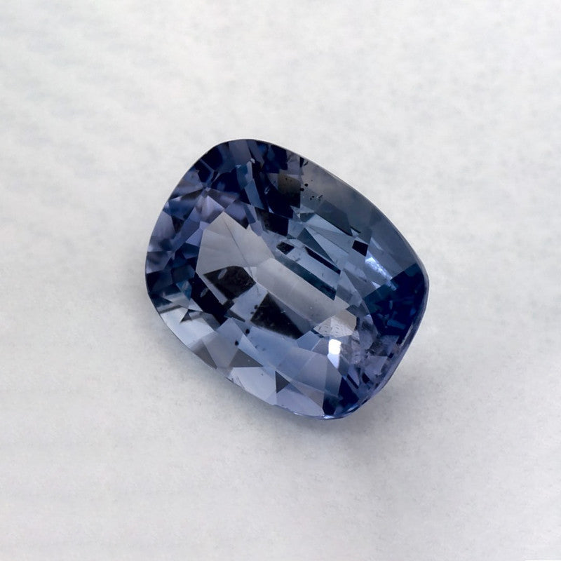 1.21 Carat Cushion Natural Blue Sapphire