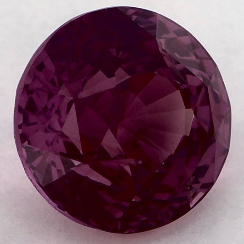 3.66 Carat Round Natural Pink Sapphire