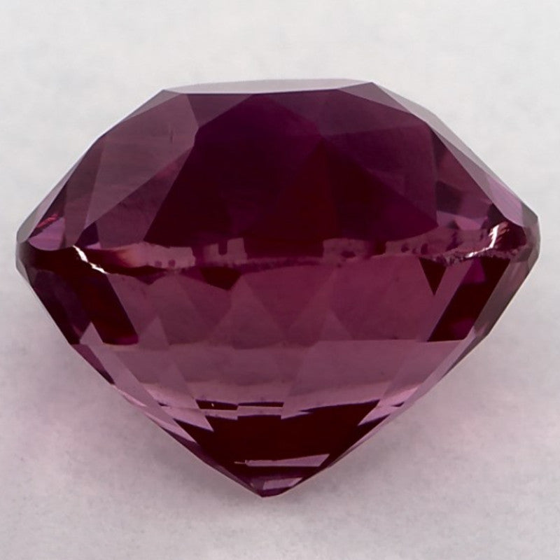 3.66 Carat Round Natural Pink Sapphire