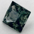 4.19 Carat Princess Natural Green Sapphire