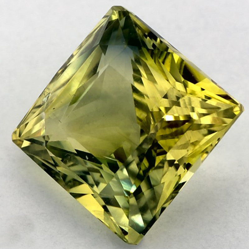 5.01 Carat Princess Natural Green Sapphire