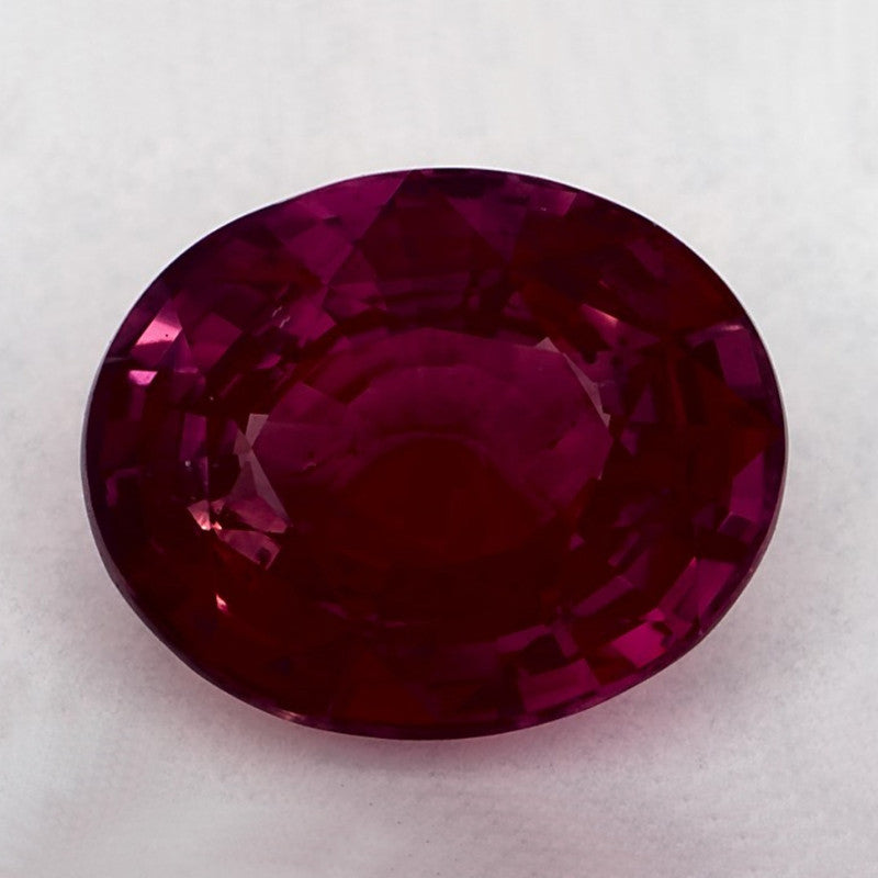 3.01 Carat Oval Natural Pink Sapphire
