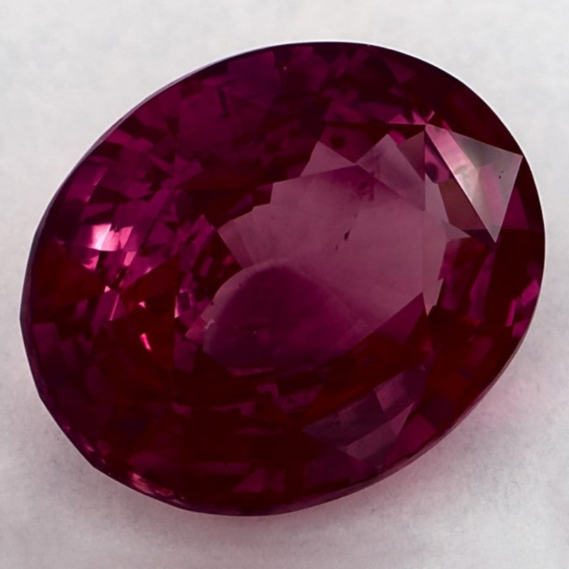3.01 Carat Oval Natural Pink Sapphire