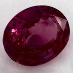 3.01 Carat Oval Natural Pink Sapphire